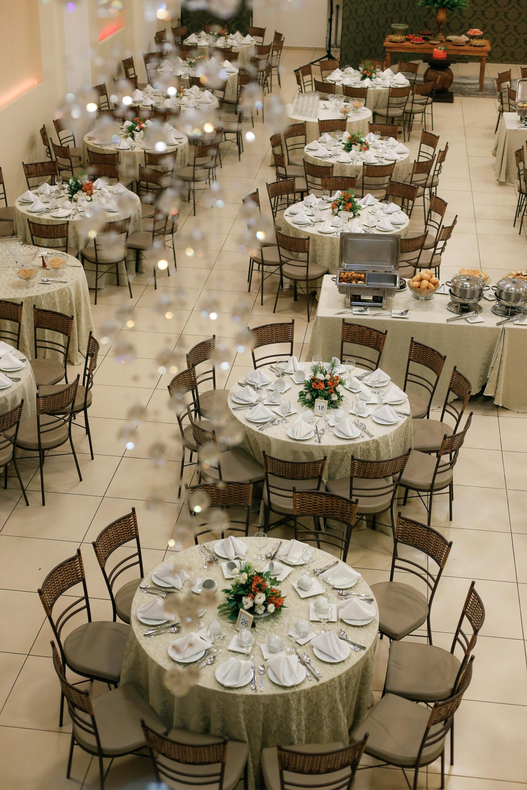 Table ronde mariage décoration réussie